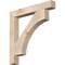 Ekena Millwork Westlake Block Smooth Bracket, Douglas Fir, 5 1/2"W x 44"D x 44"H BKT06X44X44WTL05SDF - alternate 1
